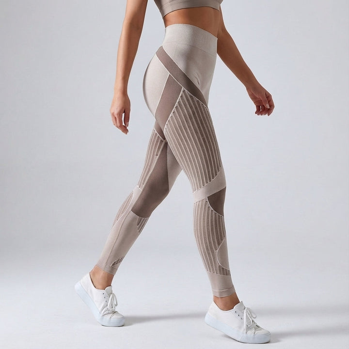 Leggings de compression sportifs pour femmes avec élasthanne, respirants pour l'été 2026