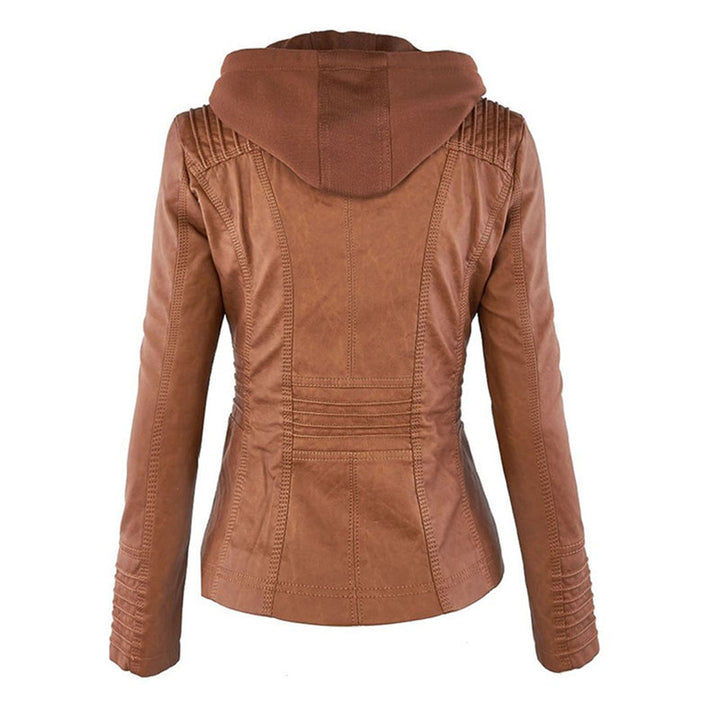 LIESL - Palton de vară elegant din piele pentru femei