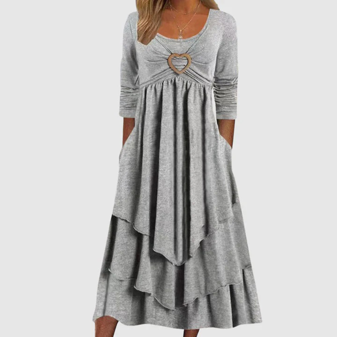 ABEBA - Robe longue élégante pour un chic sans faille