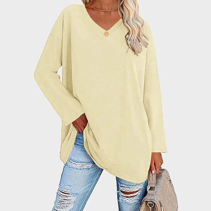 EMILIA - Exkluzivní halenka s dlouhými rukávy pro luxusní outfit