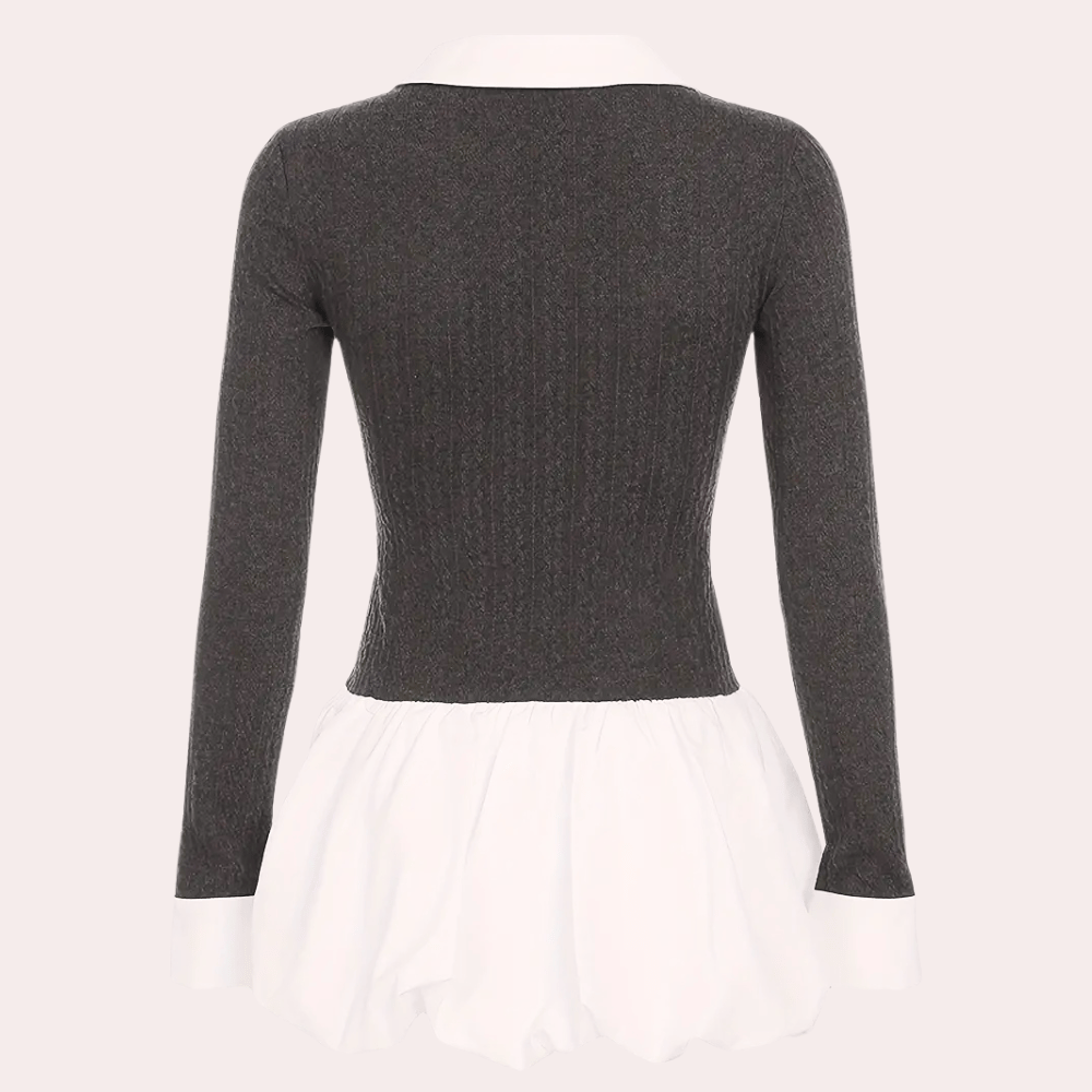 Vestido encantador en amatista para mujeres - La elegancia en el estilo