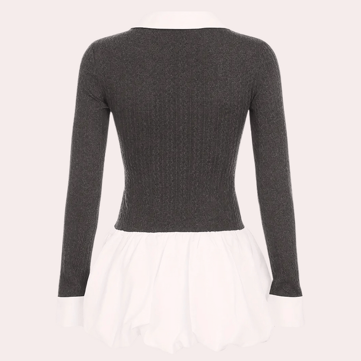 Vestido encantador en amatista para mujeres - La elegancia en el estilo