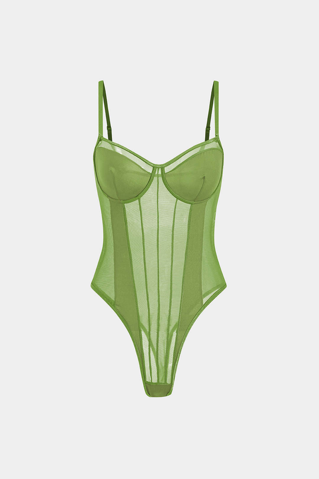 Body femme en résille modelant et amincissant la taille, les hanches et les fesses pour l'été
