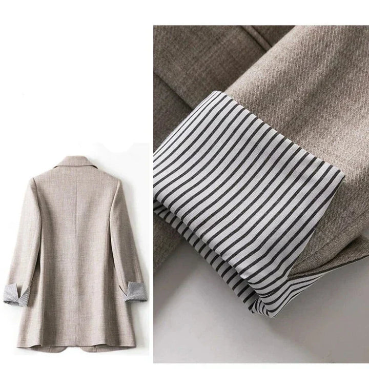 Bella - Blazer patchwork à la mode pour femmes