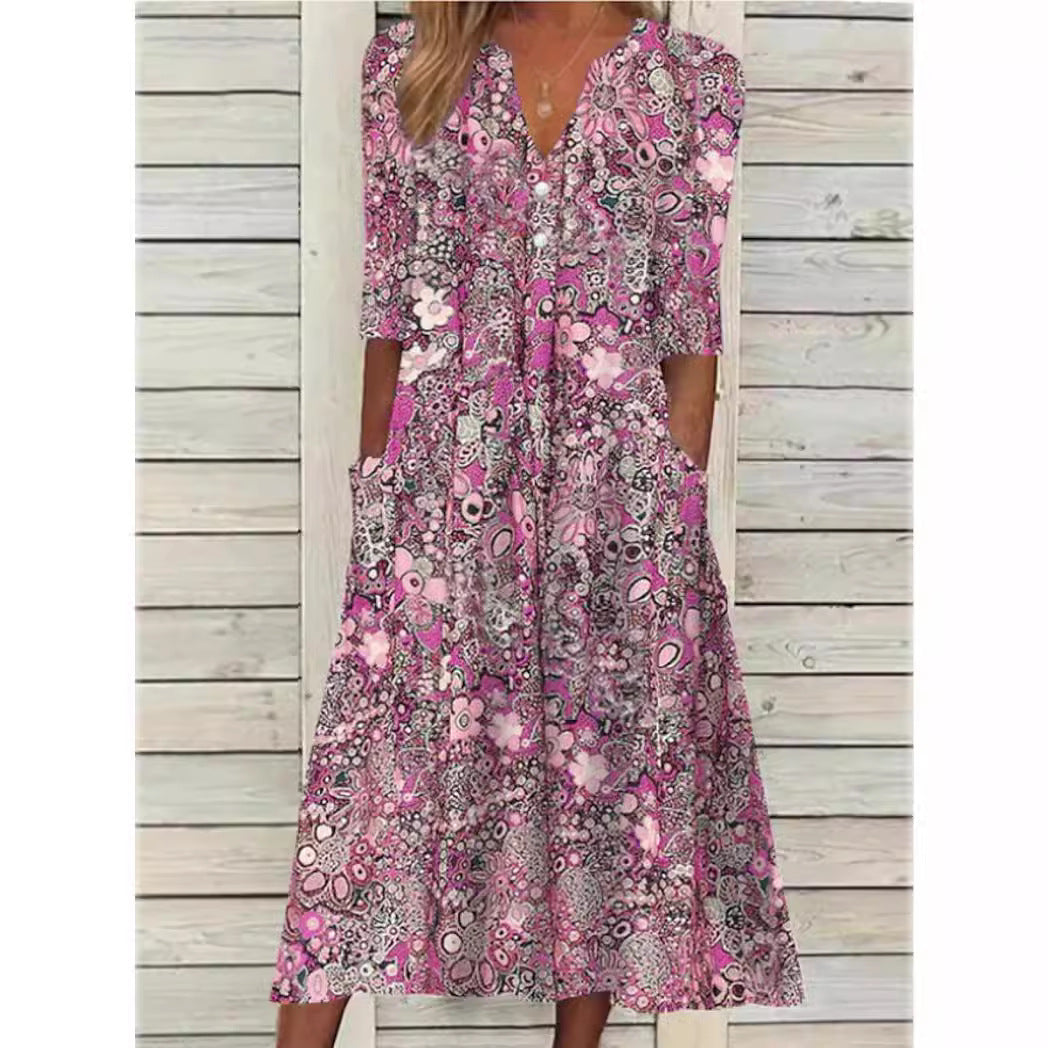 Céline™ - Elegant Summer Dress