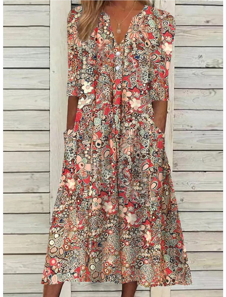 Céline™ - Elegant Summer Dress