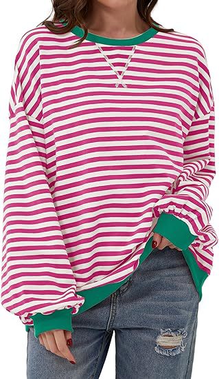 Pull femme oversize en maille pour l'automne, coupe ample et casual au quotidien
