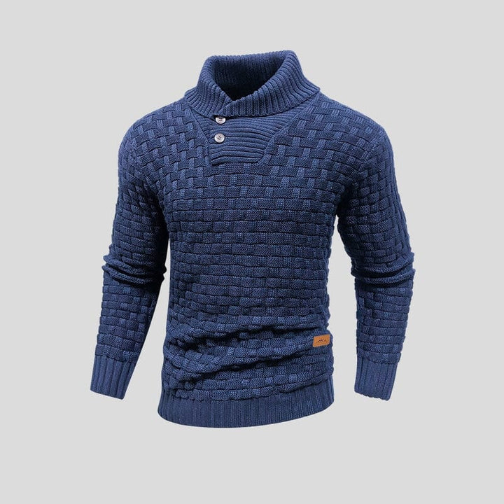 Lucas™ - Bawełniany sweter termiczny z suwakiem