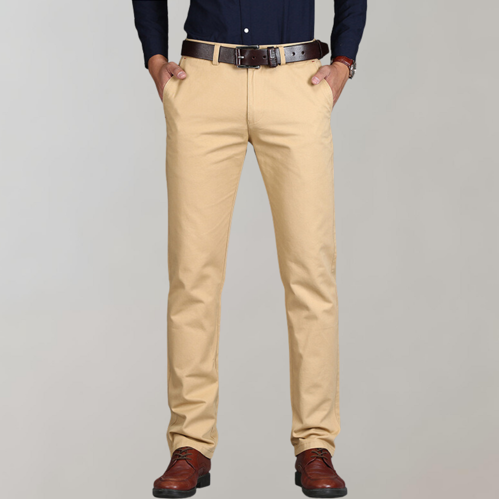 Chino elegant pentru bărbați de Pelle - Croială perfectă și confort