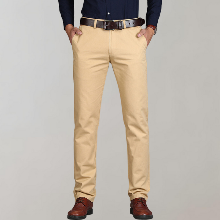 Chino elegant pentru bărbați de Pelle - Croială perfectă și confort