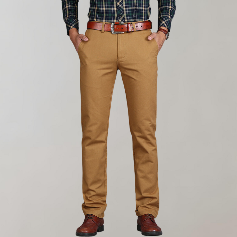 Chino elegant pentru bărbați de Pelle - Croială perfectă și confort