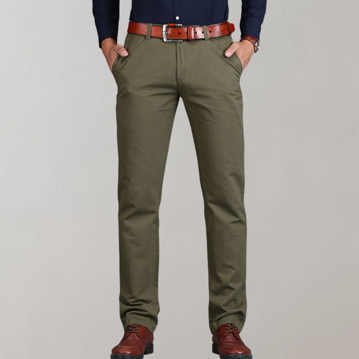 Chino elegant pentru bărbați de Pelle - Croială perfectă și confort