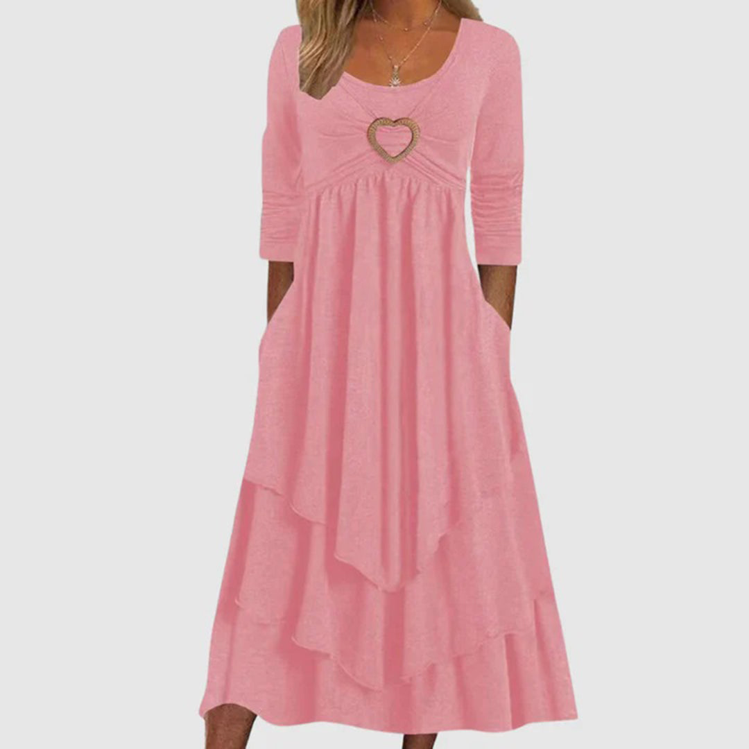ABEBA - Robe longue élégante pour un chic sans faille