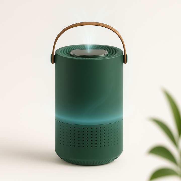 Purificateur d'air compact avec filtre HEPA pour chambre et bureau