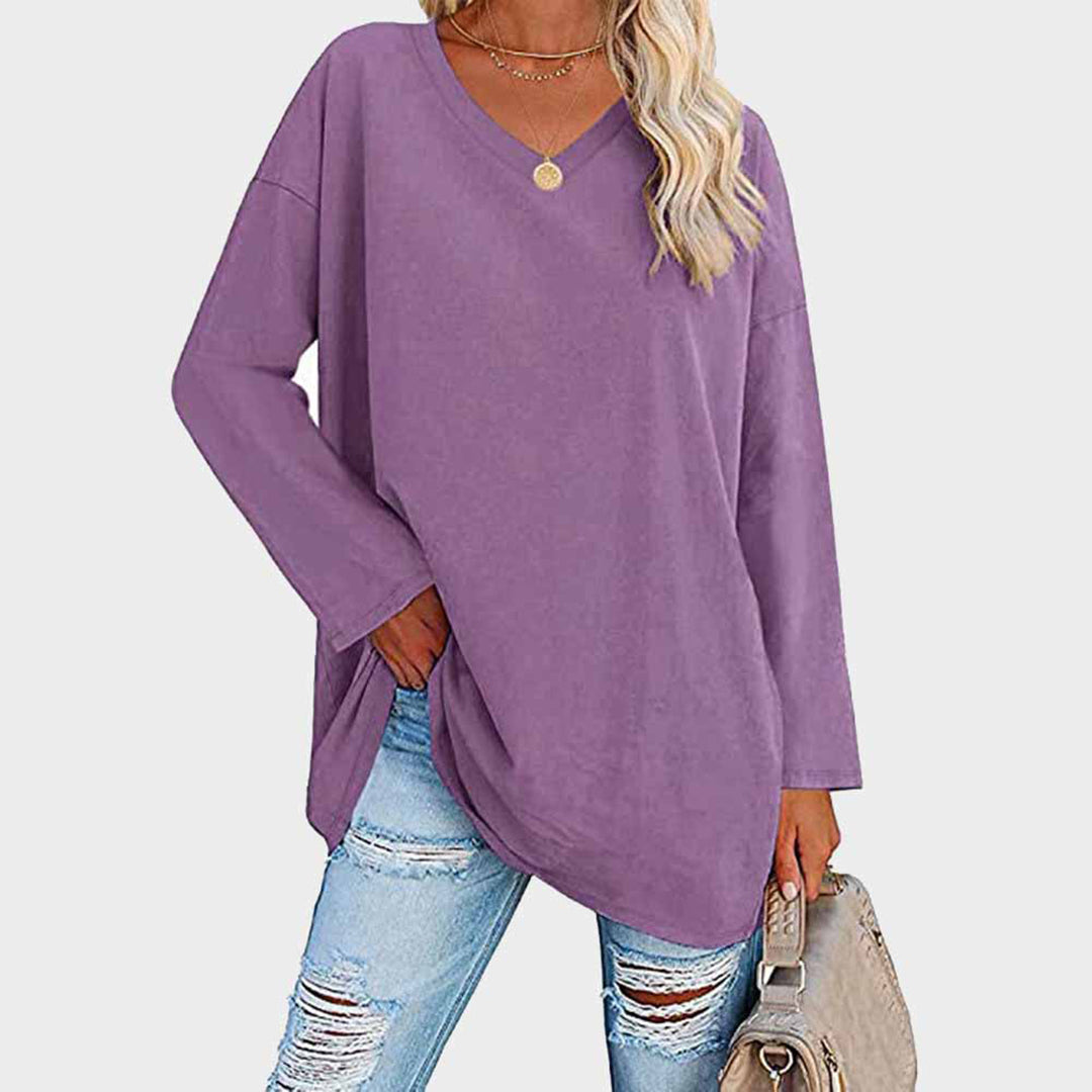EMILIA - Exkluzivní halenka s dlouhými rukávy pro luxusní outfit