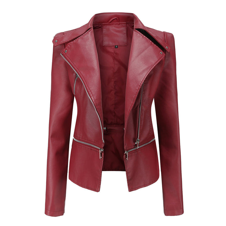 ALOJZIJA - Stylish Leather Jacket for a Timeless Look