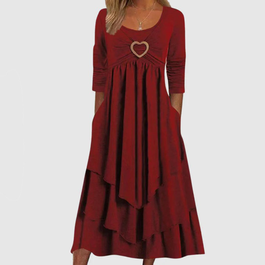 ABEBA - Robe longue élégante pour un chic sans faille