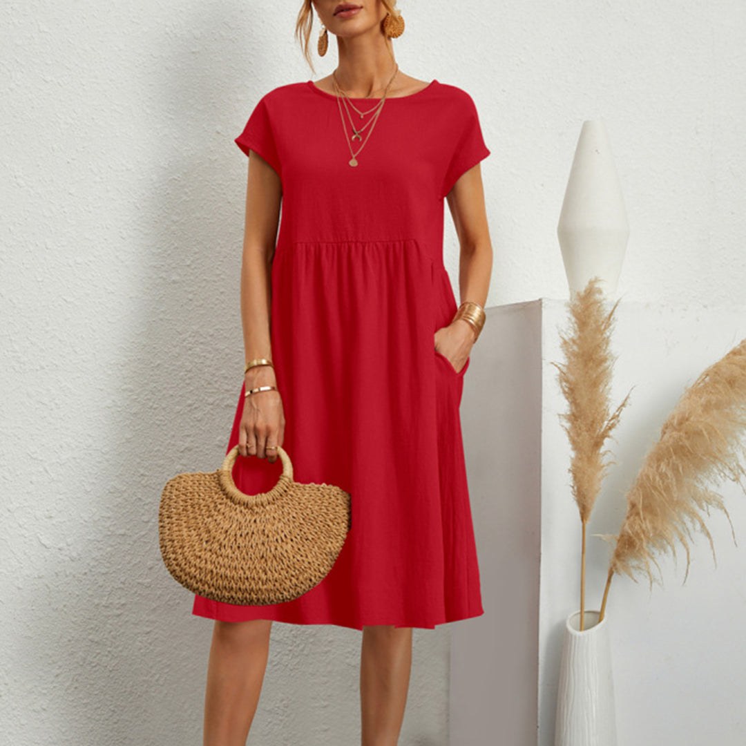 ASTRID - Vestido de verano elegante para un look fresco