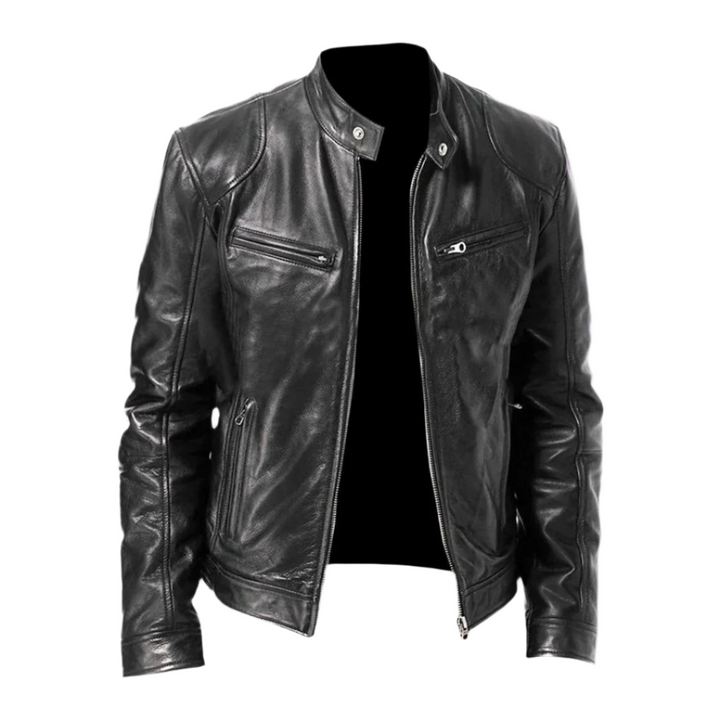 David™ - Men's leather jacket
