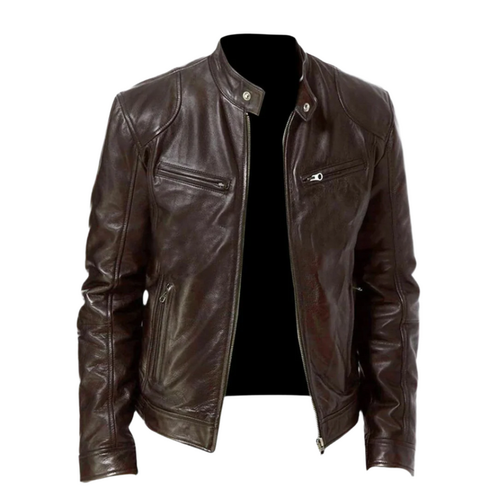 David™ - Men's leather jacket
