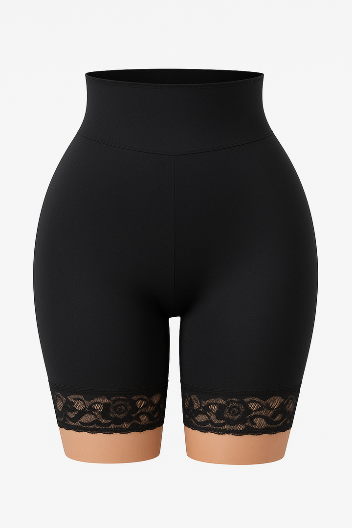 Slimming cotton shorts for women for summer, with a lifting effect