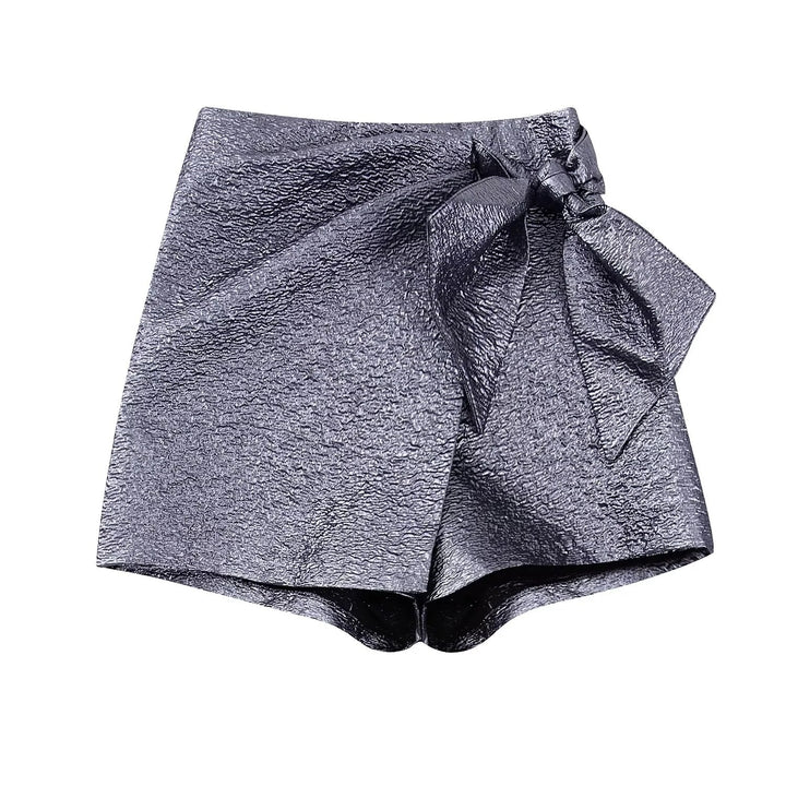 Shane - Short stylé avec nœud pour femmes