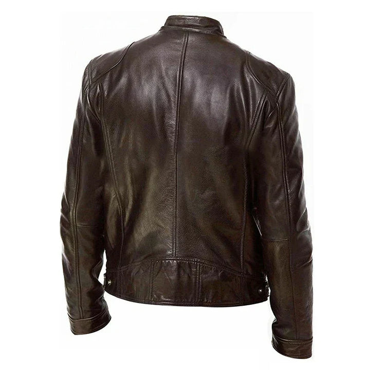 Veste de moto pour femme pour l’automne, veste de mi-saison zippée pour des looks quotidiens