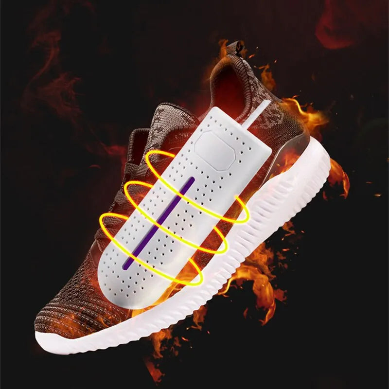 Sèche-chaussures portable avec lampe UV et stérilisation pour chaussures mouillées