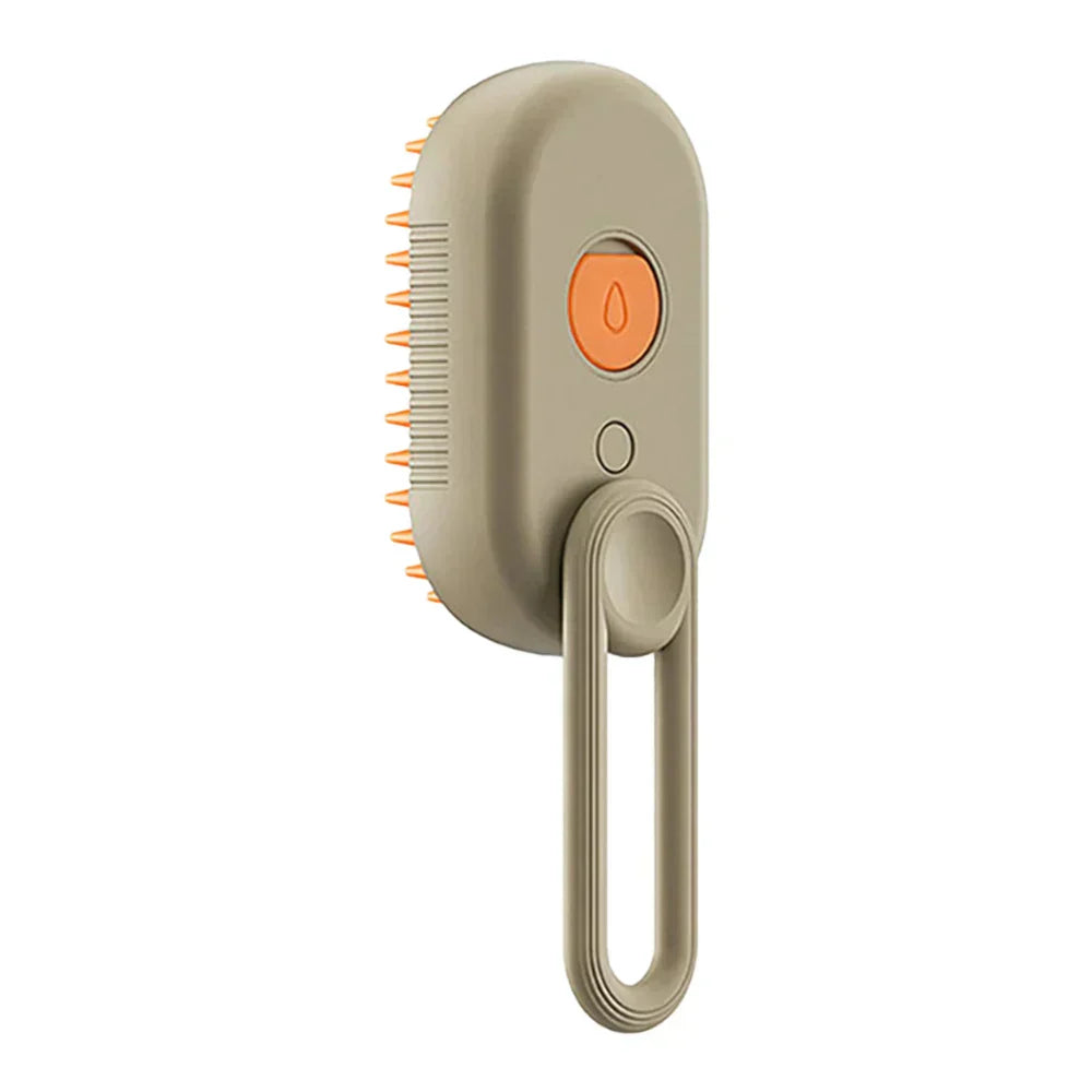 3-in-1 Steam Electric Brush for Dogs and Cats to Detangle Fur