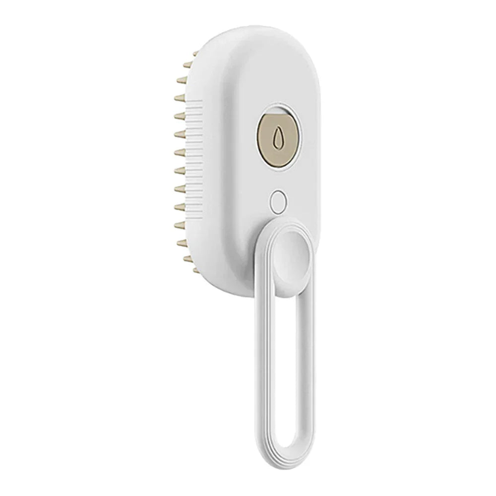 3-in-1 Steam Electric Brush for Dogs and Cats to Detangle Fur