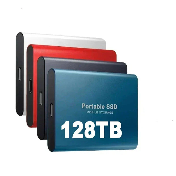 Disque SSD externe USB-C de 2 To, transfert rapide des données et sauvegarde, 520 Mo/s