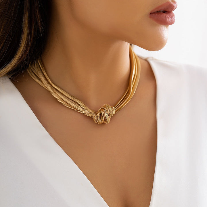 Eliana - Elegantní náhrdelník s uzly pro moderní ženu