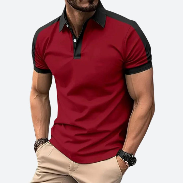Polo elegante a maniche corte da uomo - Sam