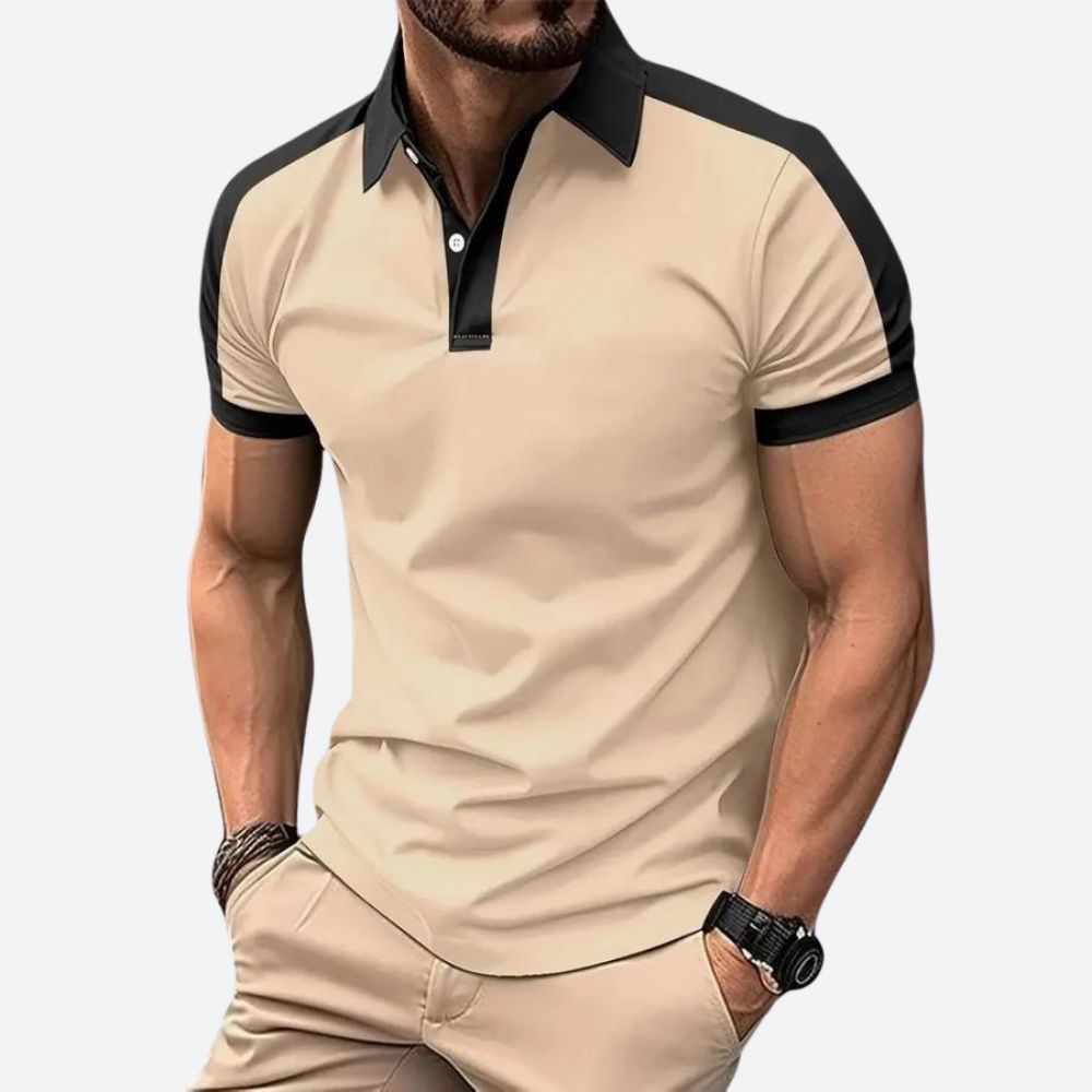 Polo elegante a maniche corte da uomo - Sam