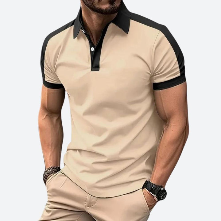 Polo elegante a maniche corte da uomo - Sam