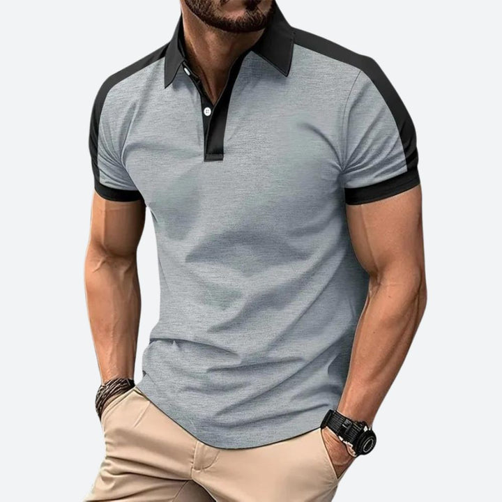 Polo elegante a maniche corte da uomo - Sam
