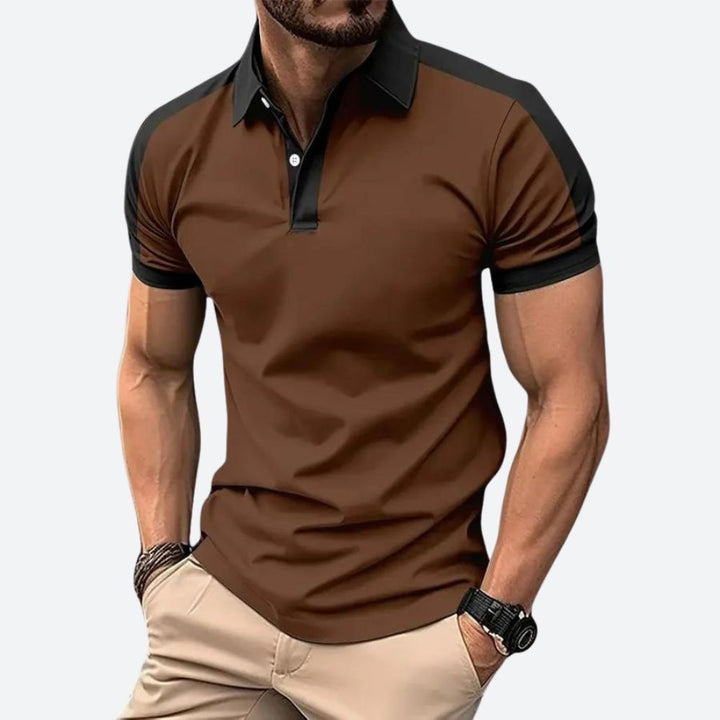 Polo elegante a maniche corte da uomo - Sam