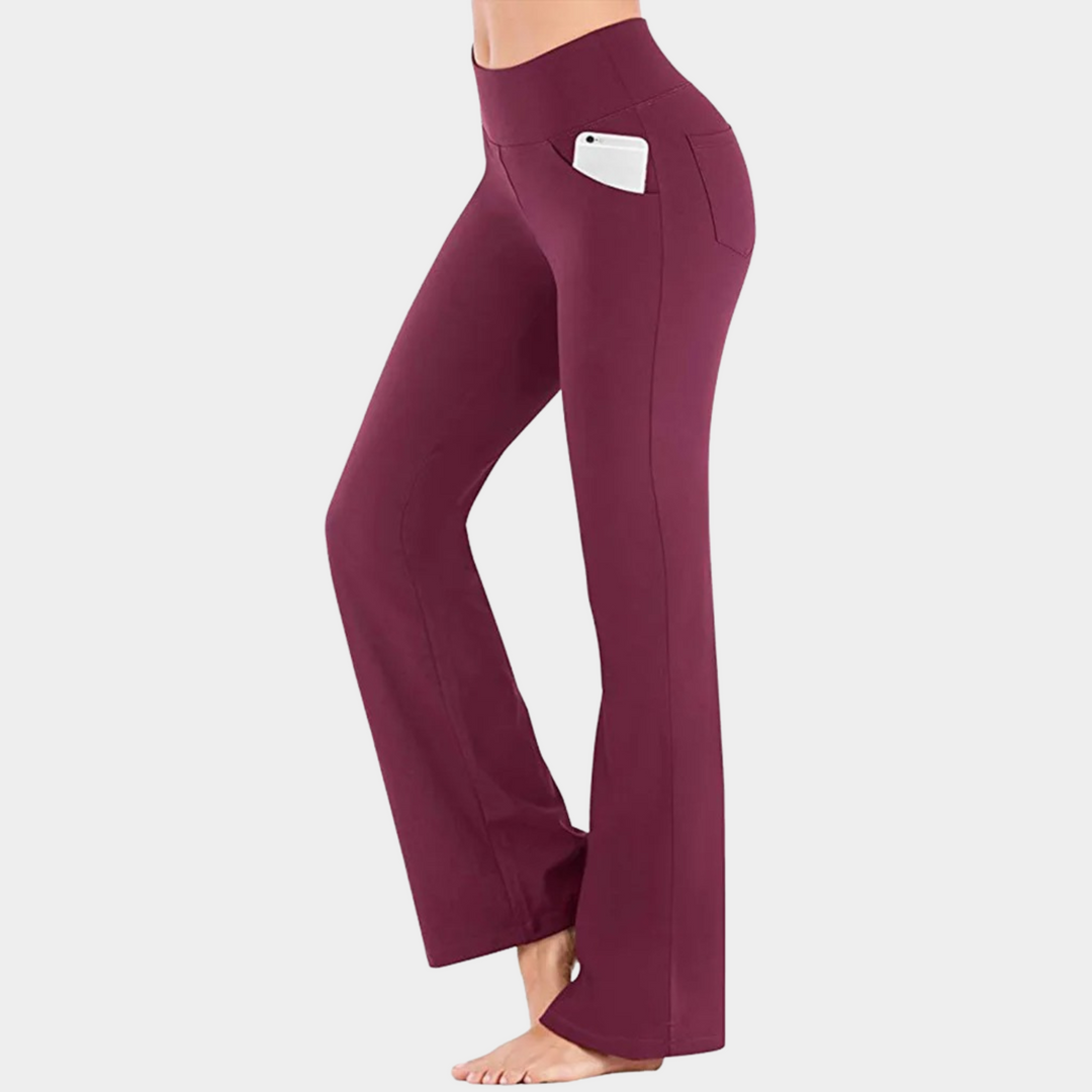 Beatrice - Pantalon larg elegant pentru femei cu o notă de tendință