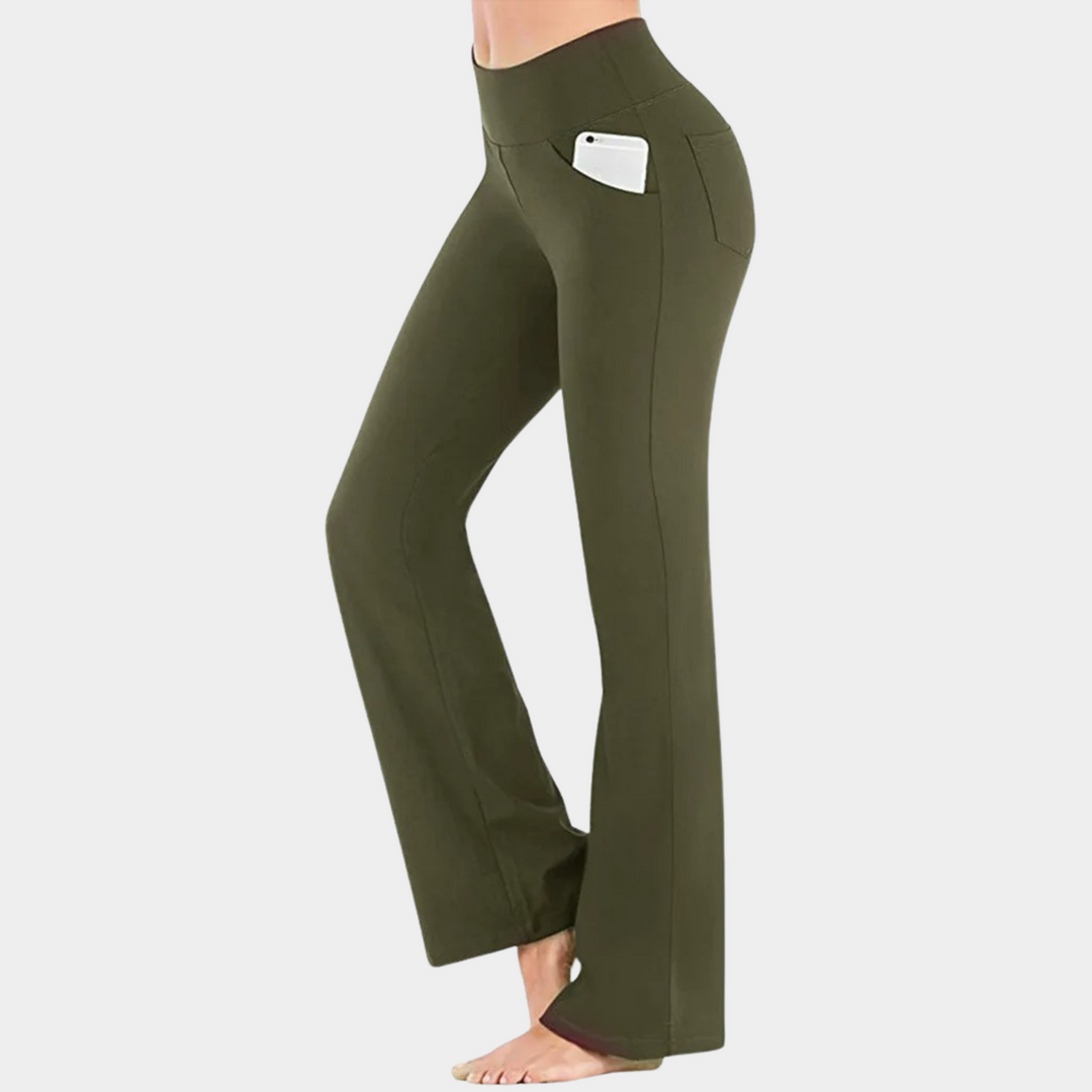 Beatrice - Pantalon larg elegant pentru femei cu o notă de tendință