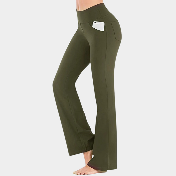 Beatrice - Pantalon larg elegant pentru femei cu o notă de tendință