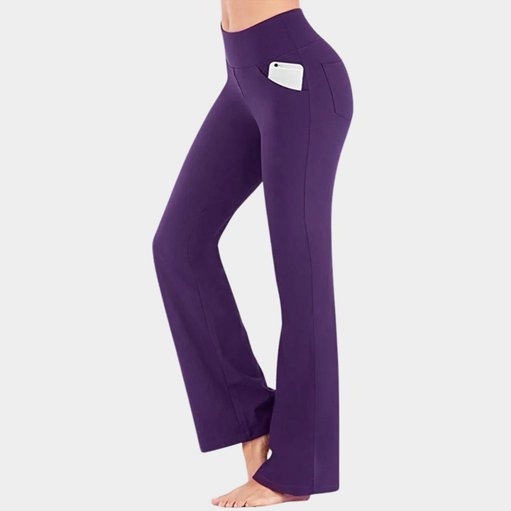 Beatrice - Pantalon larg elegant pentru femei cu o notă de tendință