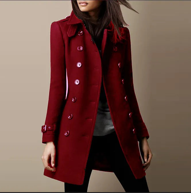 Céline™ - Premium Prestige Wool Coat