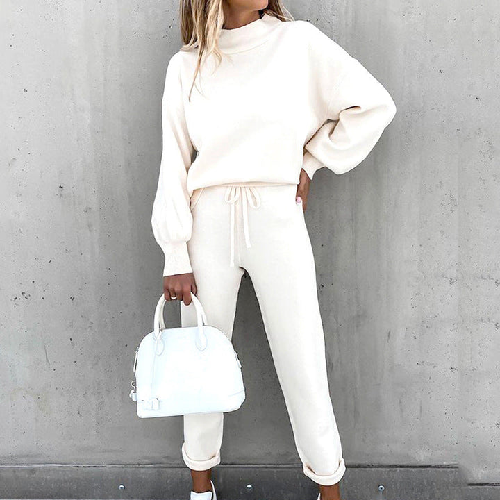 Wilma - Jogging blanc élégant et confortable pour femmes