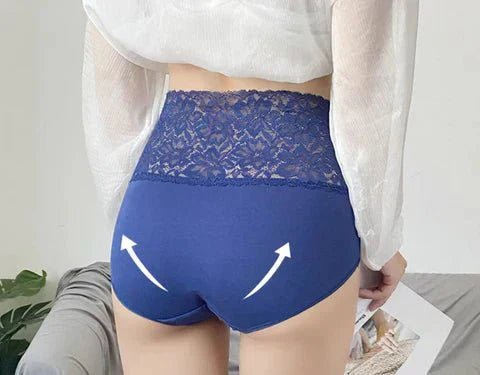 Culotte taille haute coton femme anti-fuite respirante pour l'été confortable