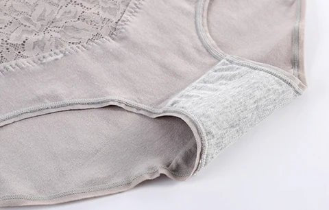 Culotte taille haute coton femme anti-fuite respirante pour l'été confortable