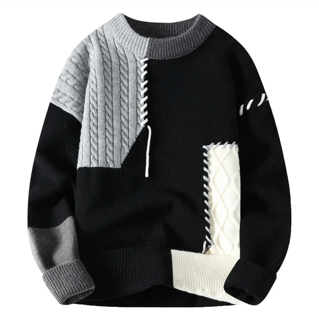 Caroline™ - Elegancki polarowy sweter z dekoltem w serek