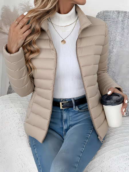 Veste féminine de transition pour l'automne, légère et décontractée, pour des tenues quotidiennes