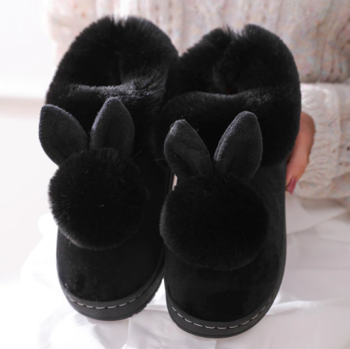 Mia - Zapatillas con diseño de conejo elegantes para damas