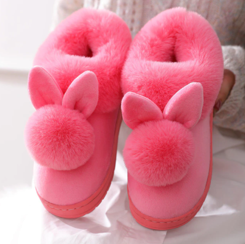 Mia - Zapatillas con diseño de conejo elegantes para damas