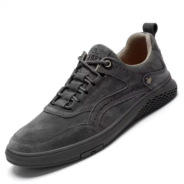 Eleganckie skórzane sneakersy męskie - Cornelius